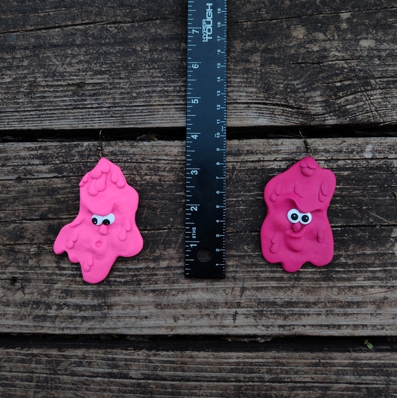 💗🌸Earrings 🌺Funny 💮Face - Picture 5 of 5